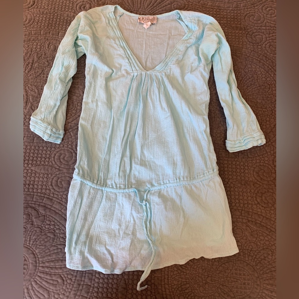 Light blue y2k top